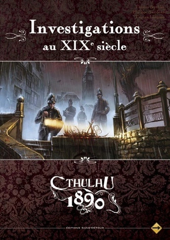 Couverture du livre Investigations au XIXe siècle.